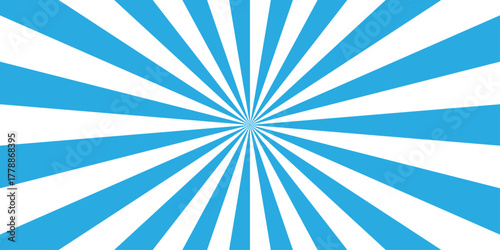 Vector sunray stripe background. Light sunburst glowing background. Sunburst pattern summer social banner. vector illustration pattern beam rays. Spiral radial striped backdrop design.	
