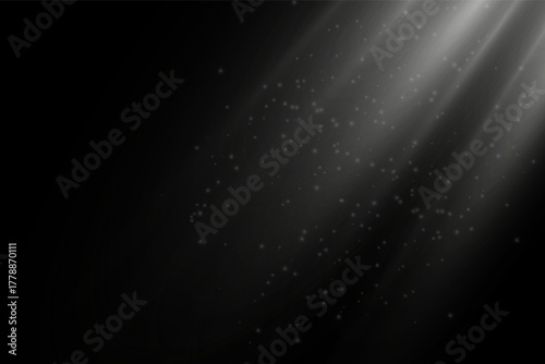 Sunlight glow with bright rays and realistic light effect.