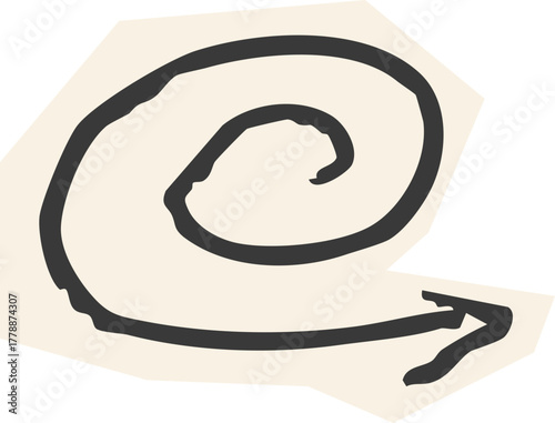 Arrow crayon chalk hand drawn doodle grunge line set. Cursor scribble wavy swirl, comic simple element. 