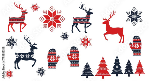 Nordic Style Christmas Symbols