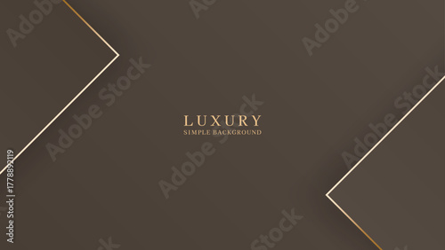 金色のラインをあしらった高級感のある背景