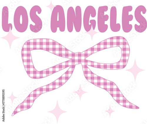 bow bows Paris coquette romantic mon cherie pink satin girl girly satin embroidery romantique fashion style pink girly t-shirt design Slogan Logo Graphic Vector Tee shirt apparel ribbon ribbons 