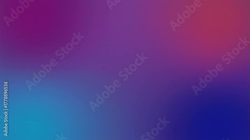  Color neon gradient. Moving abstract blurred background. The colors vary with position,