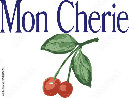 Cherry cherries bow trending Paris girls club fashion style pink girly t-shirt design Slogan Logo Graphic Vector Tee shirt apparel print varsity collage girls tee fruit berries juicy LA Los Angeles