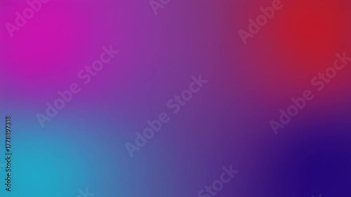  Color neon gradient. Moving abstract blurred background. The colors vary with position,