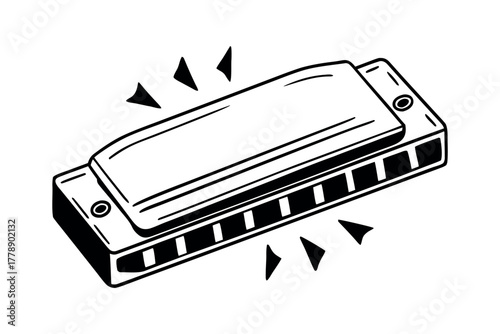 Harmonica Musical Instrument Sound Waves