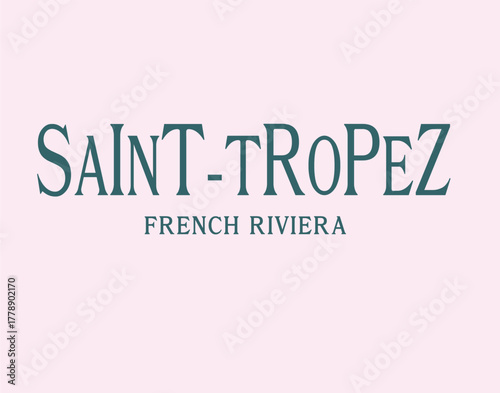 saint tropez yacht luxe luxury  boat slogan club health club French Riviera France European euro Tee Tshirt Graphic Design College Varsity Crest Emblem t-shirt design Slogan 