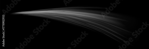 Paintlike horizontal abstract texture of mixed colours. Smooth artistic background showing a concept of motion, speed, blending.