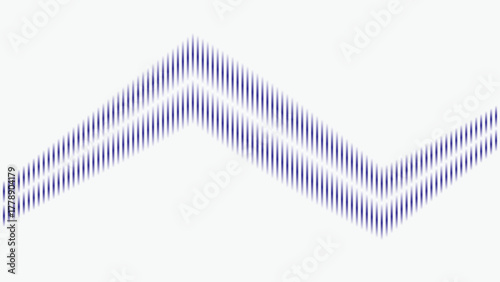 Abstract zigzag pattern with blue vertical lines creating a dynamic and modern graphic illustration for creative design projects