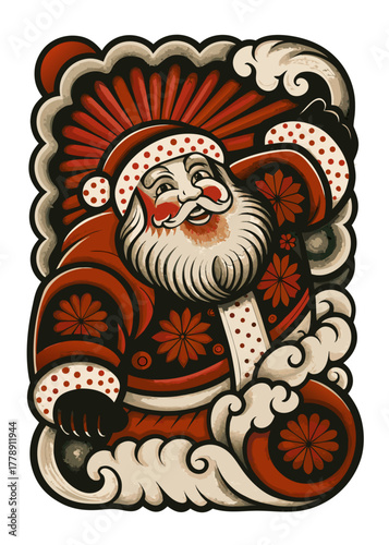 babbo Natale che sorride 06