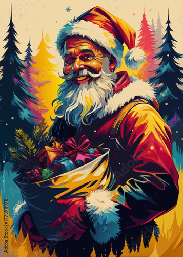 babbo Natale che sorride 01