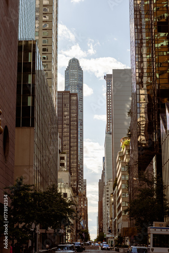 Canvas Print Urban Canyon in New York City
