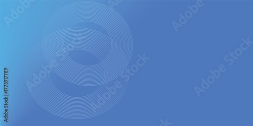 Sky blue elements with fluid gradient. Dynamic shapes composition. Vector illustration, Colorful geometric background. Abstract circle with blue background. Used to decorate billboards, Gradient shape