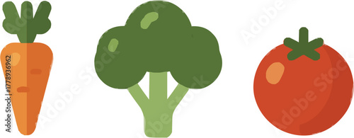 Healthy Harvest: A Palette of Vegetables