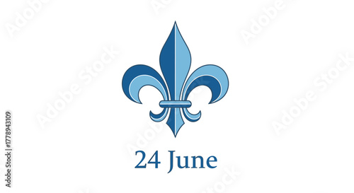 Fleur de Lis June Twenty Fourth Date Celebration.