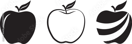 apple fruit vector design