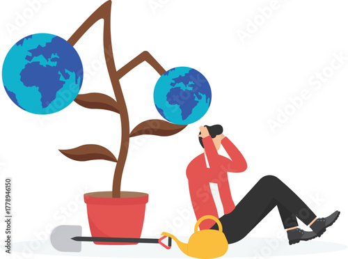 mistake speculation in stock market, cryptocurrency or other assets concept.

