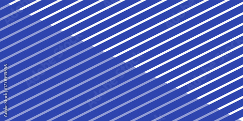 Blue shipping container wall. Seamless vertical metal panel texture with embossed ridges and industrial design. Cargo container backdrop. Realistic vector illustration.