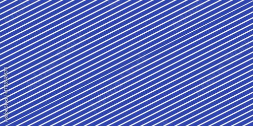 Blue shipping container wall. Seamless vertical metal panel texture with embossed ridges and industrial design. Cargo container backdrop. Realistic vector illustration.