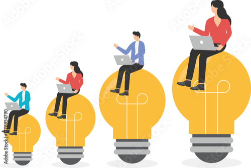 Higher job position, more problems to be responsible, career growth with bigger challenge concepts.
