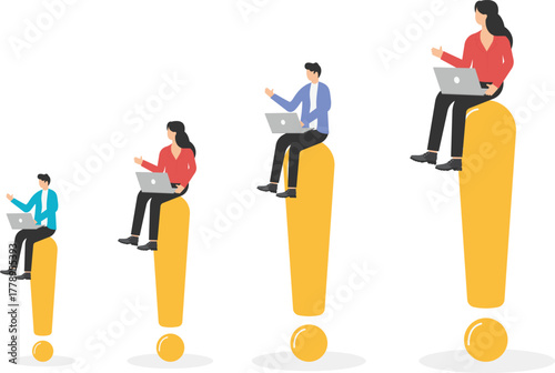 Higher job position, more problems to be responsible, career growth with bigger challenge concepts.

