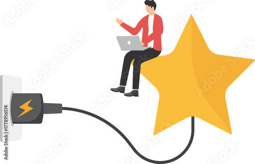 mentorship to reduce burnout in the workplace, motivation and inspiration concept.

