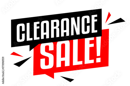 Clearance sale