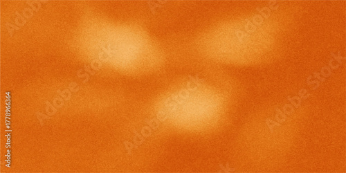 Abstract textured background with glowing orange and yellow shapes resembling a face or symbol