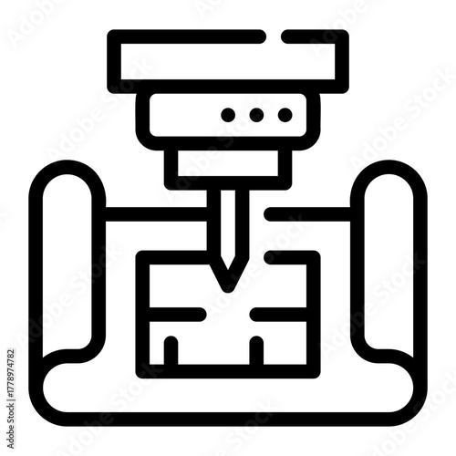 architectural drawing icon