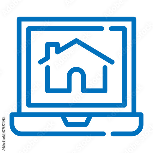 real estate design icon