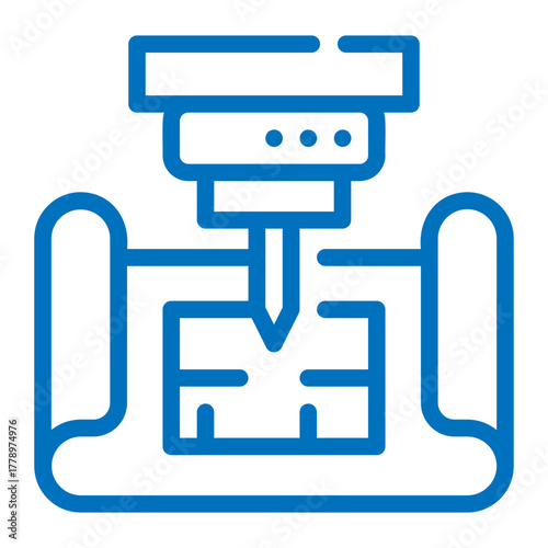 architectural drawing icon