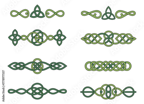 Celtic design decorative dividers set