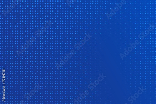 Blue Design Financial Technology Fintech Abstract Background Pixel Pattern. Abstract Business Technology Background Modern Abstract Art