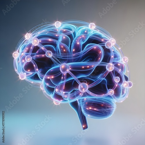 Abstract 3D Visualization of Neural Energy Network