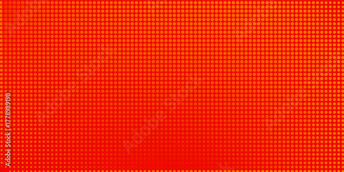 dots halftone orange color pattern gradient texture with technology digital background. eps 10.