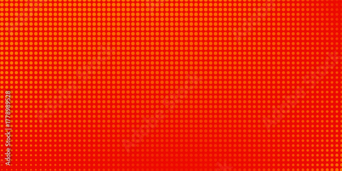 dots halftone orange color pattern gradient texture with technology digital background. eps 10.