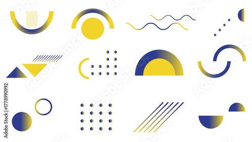 elements set geometric design