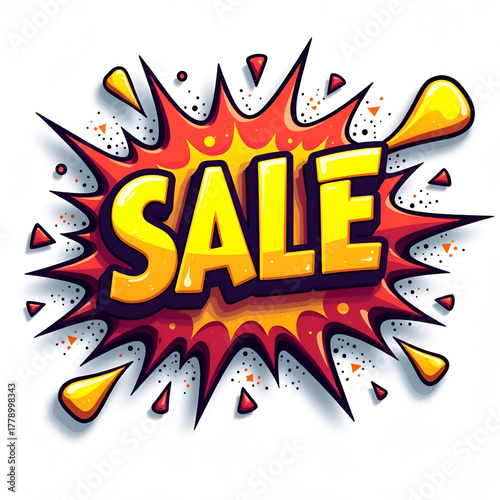 Pop Art Comic Book Style 