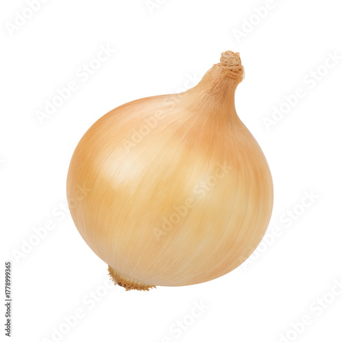Wallpaper Mural A single yellow onion isolated on transparent background, showcasing its round shape and textured skin Torontodigital.ca
