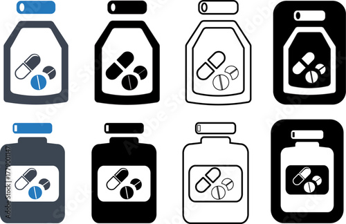 Drugs, medicine, pharmacy, pill icon
