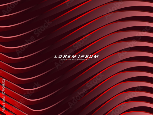 Premium background design with diagonal gradient red lines pattern. Vertical vector template for digital luxury business banner, poster, luxury voucher, prestigious gift certificate, etc.	
