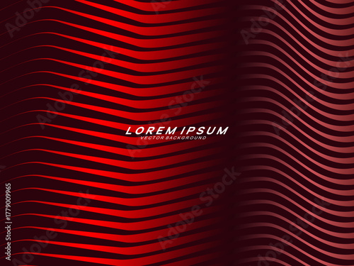 Premium background design with diagonal gradient red lines pattern. Vertical vector template for digital luxury business banner, poster, luxury voucher, prestigious gift certificate, etc.	