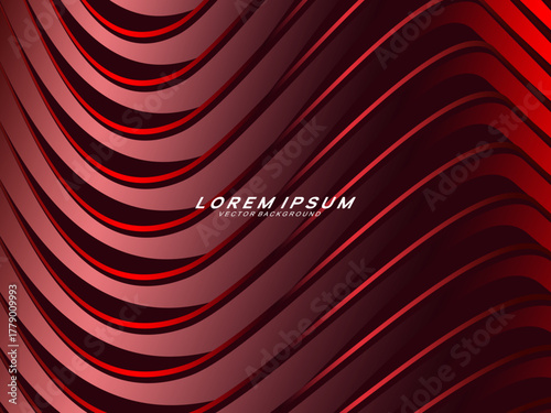 Premium background design with diagonal gradient red lines pattern. Vertical vector template for digital luxury business banner, poster, luxury voucher, prestigious gift certificate, etc.	