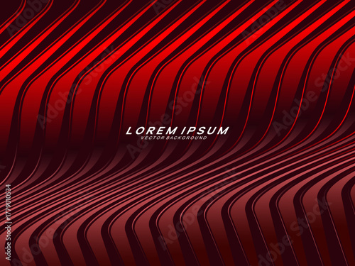 Premium background design with diagonal gradient red lines pattern. Vertical vector template for digital luxury business banner, poster, luxury voucher, prestigious gift certificate, etc.	