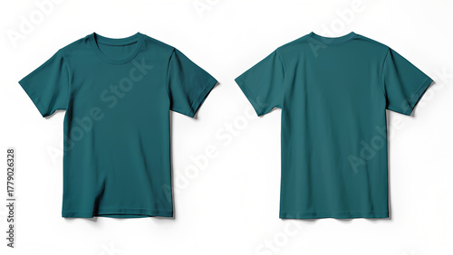 Tshirt mockup front and back view