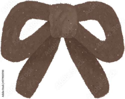 Cute Candy Ribbon Illustration