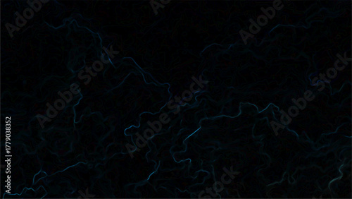 Deep Dark Blue Abstract Texture with Mysterious Blend of Midnight and Teal Shades with Intricate Swirling Patterns and Cosmic Energy. Moody, Atmospheric Feel Ideal for Modern Digital Art,