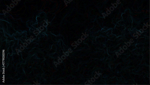 Deep Dark Blue Abstract Texture with Mysterious Blend of Midnight and Teal Shades with Intricate Swirling Patterns and Cosmic Energy. Moody, Atmospheric Feel Ideal for Modern Digital Art,
