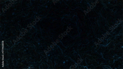 Deep Dark Blue Abstract Texture with Mysterious Blend of Midnight and Teal Shades with Intricate Swirling Patterns and Cosmic Energy. Moody, Atmospheric Feel Ideal for Modern Digital Art,