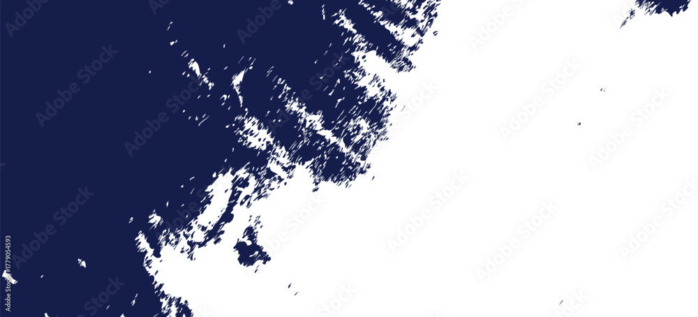 Obraz premium Abstract Blue and White Brush Stroke Background Texture